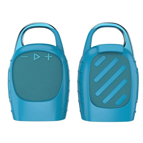 OURHZTB Silikon-Schutzhülle, kompatibel mit JBL Clip 5, tragbarer Bluetooth-Lautsprecher, Outdoor-Audio-Organizer, leicht und stoßfest, weiche Schutzhülle, Blau OURHZTB Silikon-Schutzhülle, kompatibel mit JBL Clip 5, tragbarer Bluetooth-Lautsprecher, Outdoor-Audio-Organizer, leicht und stoßfest, weiche Schutzhülle, Blau von OURHZTB