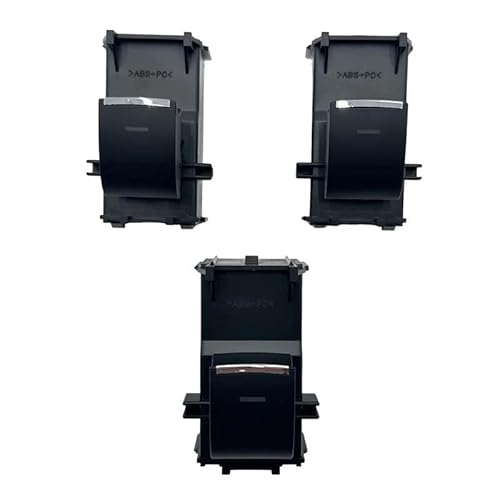 OUSDUO Linkslenker Für Toyota Für RAV4 Für Corolla Für Cross Für Avalon Für Levin 2019-2023 Schalter Für Elektrische Fensterheber Mit Eisblauem Licht Fensterheberschalter(3 Single Switches) von OUSDUO