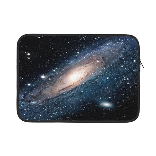 Galaxy Universum Sterne Weltraum gedruckt Laptop Sleeve Tasche Durable Laptop Fall Computer Tragetasche Schutzhülle 15 Zoll von OUSIKA