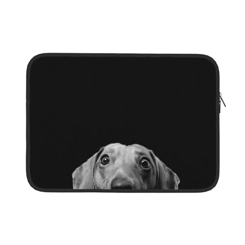 Lustige Hund Gedruckt Laptop Sleeve Tasche Durable Laptop Fall Computer Tragetasche Schutzhülle 15 Zoll von OUSIKA