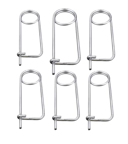 OUSIKA 1Set Brosche Form Stahl Splint Sicherheitsnadeln Federstift Schnellverschluss Brosche Verschluss for Bauernhof Rasen Garten Anhängerkupplung - 8 Größen Schloss ( Size : Size:5*110*41mm/0.20*4.3 OUSIKA 1Set Brosche Form Stahl Splint Sicherheitsnadeln Federstift Schnellverschluss Brosche Verschluss for Bauernhof Rasen Garten Anhängerkupplung - 8 Größen Schloss ( Size : Size:5*110*41mm/0.20*4.3 von OUSIKA