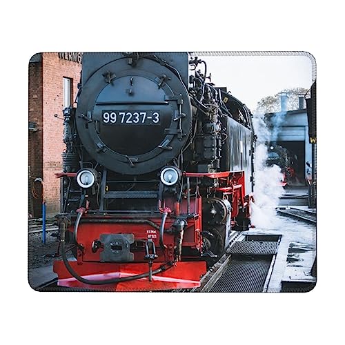 Zug Malerei Gedruckt Mauspad Rutschfest Wasserdicht Gaming Mauspad Computer Mousepad für Schreibtisch von OUSIKA