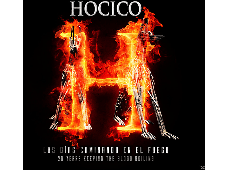 Hocico - LOS DIAS CAMINANDO EN EL FUEGO (CD) von OUT OF LIN