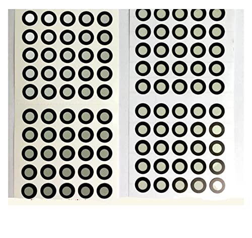 1000 Punkte Handheld 3D Scanner 3D Magnetische Markierungspunkt Paste Punkt Reflektierende Punkt Markierung Zielpunkt Positionierungspunkt,Breite Kompatibilität(High reflective) von OUTFYT
