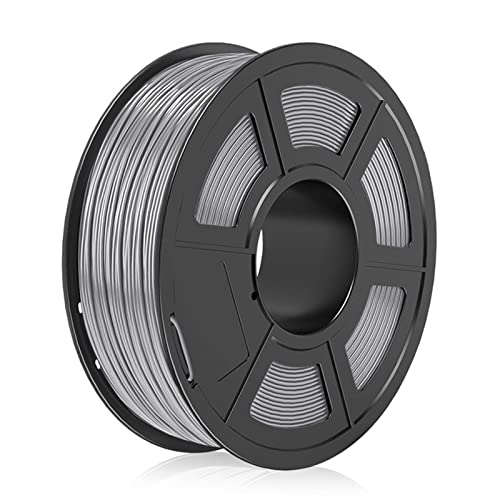 OUTFYT Handdrucker, Zufällige Farbe PLA 3D-Druckerfilament 1,75-mm-Spule Vollfarbe Verfügbar for 3D-Druckermaterial Filament Imprimante 3D Drucken Sie Jederzeit(Silver) von OUTFYT