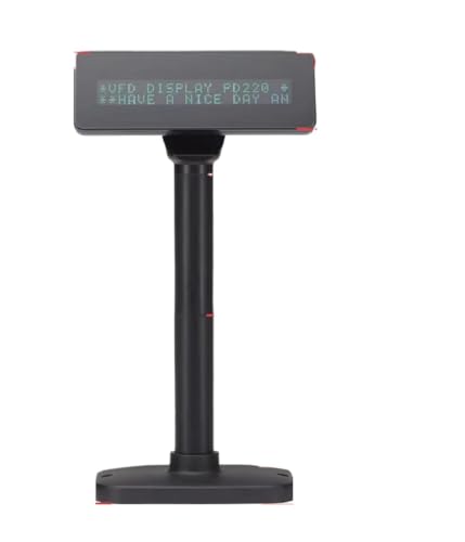 OUTFYT Kundenanzeige unabhängig for Registrierkassensystem POS-System for Geschäft Supermarkt Kassierer Anzeige Verbrauchsmenge,Schnelle Reaktion(2) von OUTFYT