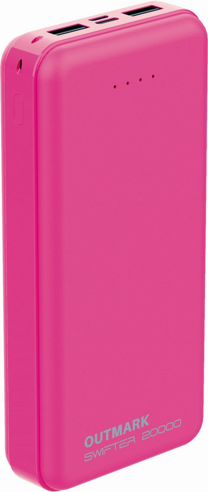 OUTMARK SWIFTER 20.000 Powerbank 20000 mAh, Fast Charge 2 x 2,4A von OUTMARK
