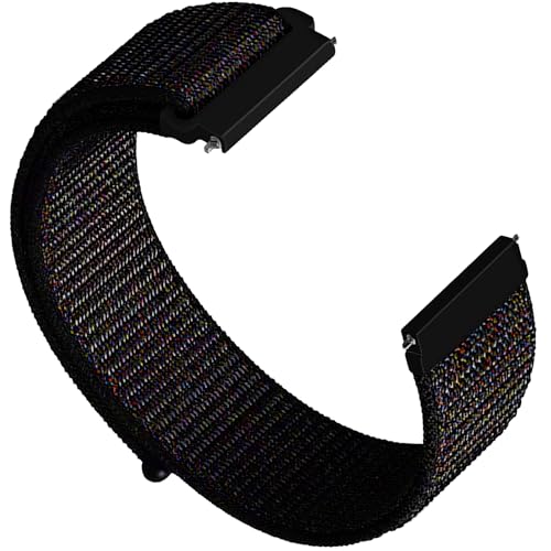 OUTPUTBT Nylon Uhrenarmband 20mm für Samsung Galaxy Watch 7/6/5/4 40mm 44mm, Watch 5 Pro, 6 Classic 43mm 47mm, Watch3 41mm, Active 2 40 42mm - Ersatzarmband für Damen und Herren von OUTPUTBT