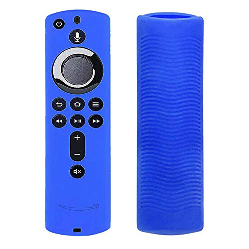 OUYAWEI Erelectronics Silikon-Schutzhülle für Amazon Fire TV Stick Fernbedienung, Blau von OUYAWEI
