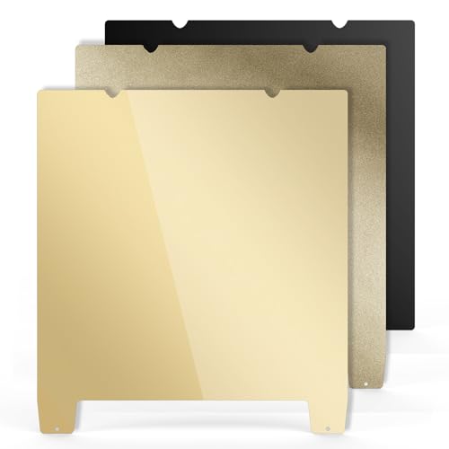Doppelseitige Texturiertes und Glattes PEI Druckplatte 235x235mm, Magnetisch Spring Steel Druckbett für Creality Ender 3/ Ender 3 Pro/Ender 3 V2/ Ender 3 S1/ Ender 3 Neo/Voxelab Aquila 3D Drucker von OUYZGIA
