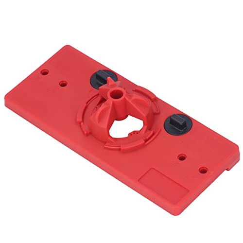 35 -mm -Scharnier Loch Sägen Jig Bohrführer Bit Bit Set Holzbearbeitung Bohrung Bohrer Locator für Möbel und Holzbearbeitungsprojekte (Rot) von OVAQUIXI