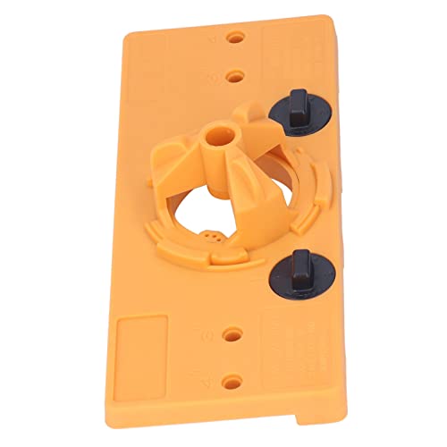 35 -mm -Scharnier Loch Sägen Jig Bohrführer Bit Bit Set Holzbearbeitung Bohrung Bohrer Locator für Möbel und Holzbearbeitungsprojekte (YELLOW) von OVAQUIXI