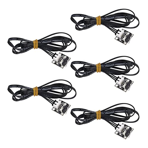 3D -Drucker -Endstop Grenzschalter mit Kabel Spezialtechnologie, 5 PCs Eingestellt für Ender 3, Cr 10 Bequem zu Installieren, 3 Pin 3D -Drucker -Endstop Grenzschalter mit Kabel Spezialtechnologie, 5 PCs Eingestellt für Ender 3, Cr 10 Bequem zu Installieren, 3 Pin von OVAQUIXI