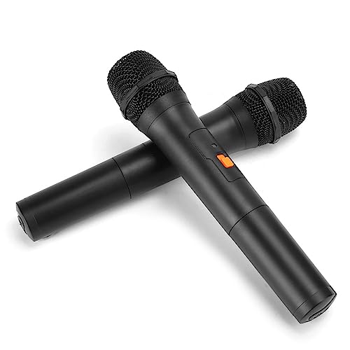 Anti-Interferenzkapazität, V16U Universal-Mikrofon, Starke Empfangsbereich von 50 M ohne Lärm, Ideal für Karaoke, Live-Auftritte, Kirchen, Schulen und Auditorien, Verbessern Sie Ihre (1 bis 2) von OVAQUIXI