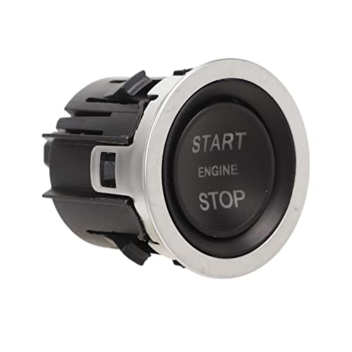 Auto-Zündschalter, Startknopf Drücken LR094038 Motor-Armaturenbrett-Zündknopf Autozubehör Ersatz für Evoque Sport von OVAQUIXI