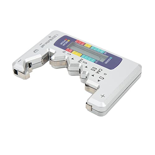 Batterie -Tester -Checker, Sofortiges Auslesedisplay, übergeordnetes ABS Material, Multifunktionale Kompatibilität, Vielseitige Tests, Zuverlässige Leistung, Universelle Digitale Batteriekapazität von OVAQUIXI