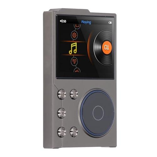 Digital Music Player 5.3 Kein Verlust DSD FLAC HD HiFi MP3 -Player für Aluminium -Legierungsmusik -Musikbegeisterte von OVAQUIXI