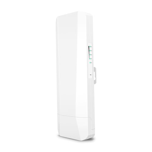 Gigabit Wireless Bridge, Langstrecken -WLAN -Brücke Im Freien, 5G Wireless Network Bridge mit Antenne Dual Band für die Überwachung Im Freien und Keine Verkabelung, Zugang (Europäische Standard Gigabit Wireless Bridge, Langstrecken -WLAN -Brücke Im Freien, 5G Wireless Network Bridge mit Antenne Dual Band für die Überwachung Im Freien und Keine Verkabelung, Zugang (Europäische Standard von OVAQUIXI