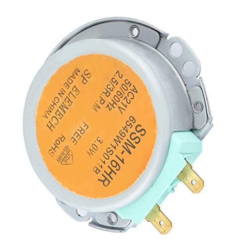 Hochwertiger -Mikrowellen -Ofen Plattenspieler Motor 6549W1S011B AC 21V für eine Verbesserte Leistung, Küchengeschirrversorgungen von OVAQUIXI