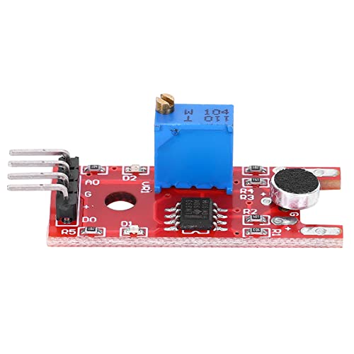 OVAQUIXI Ultra Small Sound Sensor Modul Professionelles Mikrofonverstärker IC KY-038 für Mikrofone von OVAQUIXI