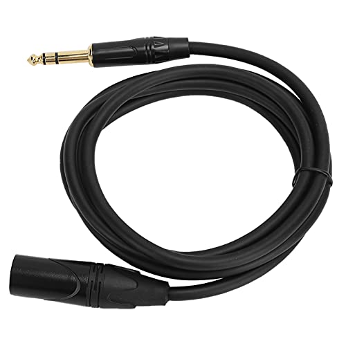 OVAQUIXI XLR -Kabel, kein Signalverlust oder Rauschen, Robustes XLR 1/4 -Zoll (JD6006-3 Meter) von OVAQUIXI