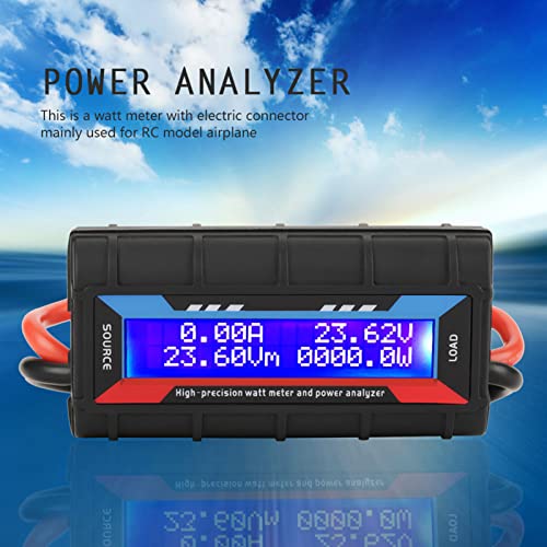 RC -Leistungstest, 8 V ~ 60 V Hohe Präzision Hochgenaug Put -AMP Meter für RC Modellflugzeug, LCD Anzeige (130a) von OVAQUIXI