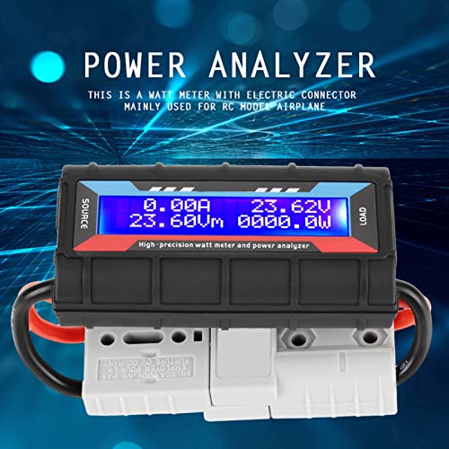 RC -Leistungstest, 8 V ~ 60 V Hohe Präzision Hochgenaug Put -AMP Meter für RC Modellflugzeug, LCD Anzeige (150A) von OVAQUIXI
