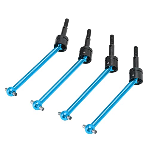 Set von CVD Universal RC Metal Player, Upgrade -Teile für TT02B 1/10 RC -Auto, 4PCS für eine Bessere Leistung (Rot) (BLUE) von OVAQUIXI