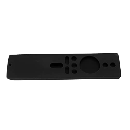 Silikonfernbedienungsabdeckung für Mi -Box S mit Lichtgewichtigen, Schockfestem Waschbarem Material Präzise Ausschnitte für Alle Knöpfe (Black) von OVAQUIXI