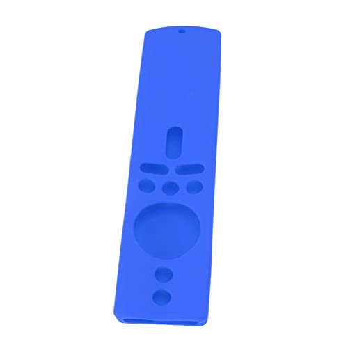Silikonfernbedienungsabdeckung für Mi -Box S mit Lichtgewichtigen, Schockfestem Waschbarem Material Präzise Ausschnitte für Alle Knöpfe (Blue) von OVAQUIXI