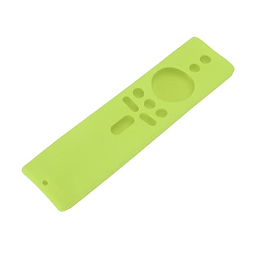 Silikonfernbedienungsabdeckung für Mi -Box S mit Lichtgewichtigen, Schockfestem Waschbarem Material Präzise Ausschnitte für Alle Knöpfe (Leuchtend grün) von OVAQUIXI