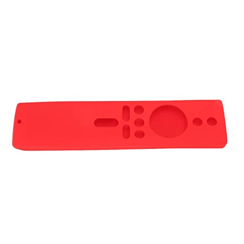 Silikonfernbedienungsabdeckung für Mi -Box S mit Lichtgewichtigen, Schockfestem Waschbarem Material Präzise Ausschnitte für Alle Knöpfe (Rotes Set) von OVAQUIXI