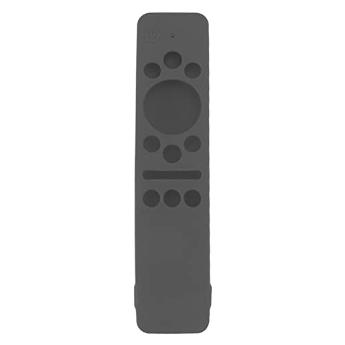 Smart -TV -Stoßdämpferentest Fernbedienungsabdeckung, Silicona Silicona Silicon (Grey) von OVAQUIXI