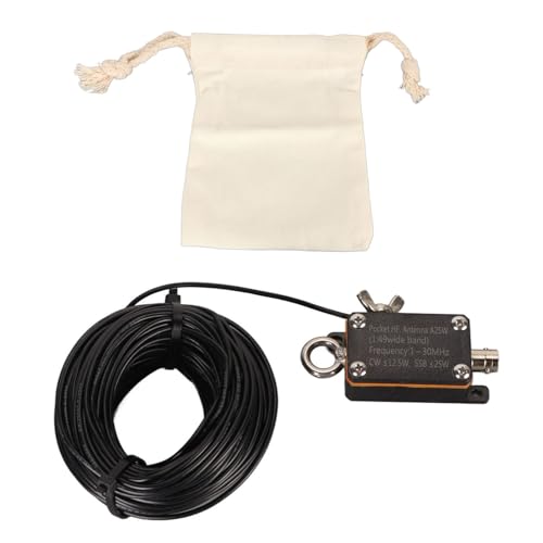 Tragbare HF-End-Fed-Antenne, Balun-Amateurfunk, 1-30 MHz FE8 CW SSB 1:49 Balun-Kurzwellen-Taschen-End-Fed-Radioantenne oder Outdoor Tragbare HF-End-Fed-Antenne, Balun-Amateurfunk, 1-30 MHz FE8 CW SSB 1:49 Balun-Kurzwellen-Taschen-End-Fed-Radioantenne oder Outdoor von OVAQUIXI