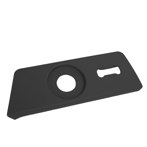 Vordere Linke Fahrer Seitsitz Sitzschalter Schalter Gehäuse Lünette BL3Z14A706EB Hochfestige ABS -Material -Auswirkung Beweis für das Auto (BLACK) von OVAQUIXI