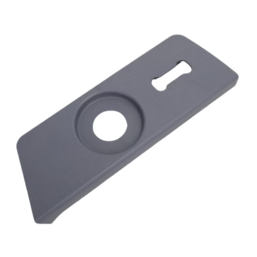 Vordere Linke Fahrer Seitsitz Sitzschalter Schalter Gehäuse Lünette BL3Z14A706EB Hochfestige ABS -Material -Auswirkung Beweis für das Auto (Stahlgrau) von OVAQUIXI
