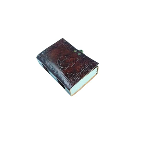OVERDOSE Celtic Takila Design Miniature Diary - Handcrafted Journal For Students, College, Office Notebook, Sketchbook for Men And Women - Journal Size 5" x 3.5" inches | 13 x 9 cm von OVERDOSE
