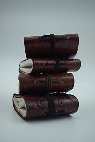 OVERDOSE Set of 4 Miniature Diary handgemachte Leder Miniatur Tagebuch persönliche Notebook Tasche Tagebuch Journal Size 3" x 3" inches | 7.62 x 7.62 cm OVERDOSE Set of 4 Miniature Diary handgemachte Leder Miniatur Tagebuch persönliche Notebook Tasche Tagebuch Journal Size 3" x 3" inches | 7.62 x 7.62 cm von OVERDOSE