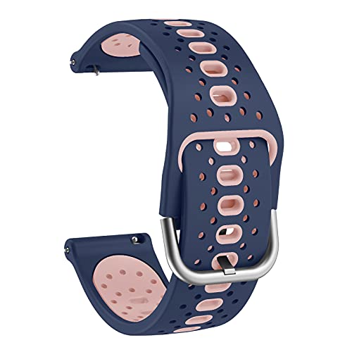 OVERSTEP Armband Kompatibel mit Vivoactive 3/Venu/Vivomove 3/Luxe/Style/HR, 20mm Weiche Silikon Armbänder Sport Ersatzband für Vivoactive 3 Music/Forerunner 245/645 Music OVERSTEP Armband Kompatibel mit Vivoactive 3/Venu/Vivomove 3/Luxe/Style/HR, 20mm Weiche Silikon Armbänder Sport Ersatzband für Vivoactive 3 Music/Forerunner 245/645 Music von OVERSTEP