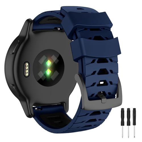 OVERSTEP Kompatibel mit Garmin D2 Air X10, Bounce Armband, 20mm Ersatzarmband Aus Weichem Silikon für Vivoactive 5/VivoMove Trend/Venu SQ2/Vivomove Sport/Venu 2 Plu OVERSTEP Kompatibel mit Garmin D2 Air X10, Bounce Armband, 20mm Ersatzarmband Aus Weichem Silikon für Vivoactive 5/VivoMove Trend/Venu SQ2/Vivomove Sport/Venu 2 Plu von OVERSTEP
