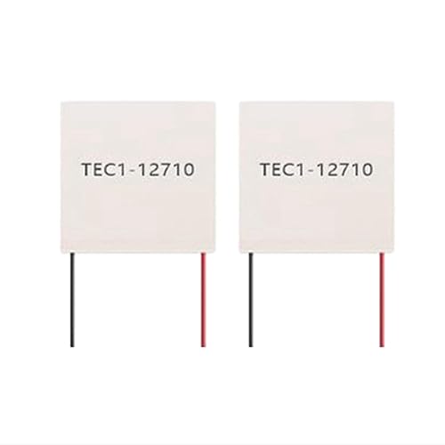 OVNSHVN 2 Stück Elemente Peltier TEC1-12710 Thermoelektrisches Peltier- 12710 TEC 12V 10A DIY Kühler Peltier TEC1-12710 von OVNSHVN