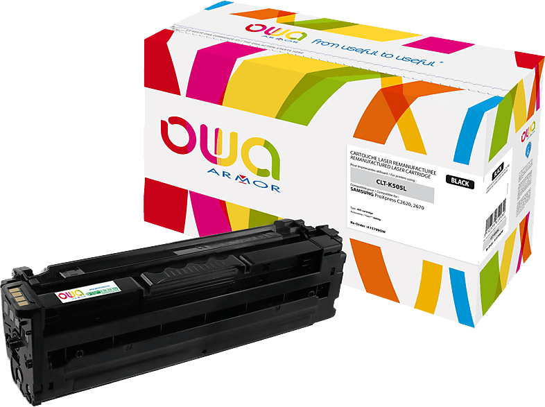 OWA K15799OW Toner Schwarz (SAMSUNG CLT-K505L/ELS, CLT-K 505 L/ELS) von OWA