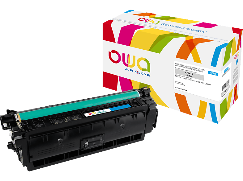 OWA K15857OW Toner Cyan (HP CF361A, 508A, CF 361 A, NO 508A CYAN, CF36167901) von OWA