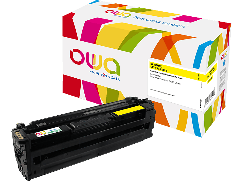 OWA K18156OW Toner Gelb (SAMSUNG CLT-Y 503 L/ELS, Y503L) von OWA