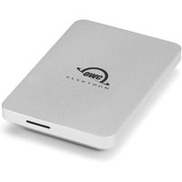 OWC 480GB Envoy Pro Portable SSD mit USB-C Anschluss (10GB/s) Silber Aluminium von OWC Digital