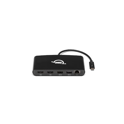 OWC 5 Port Thunderbolt 3 min-Dock 2 x HDMI, features 2 x HDMI 4K60, USB 3, USB 2 von OWC Digital