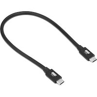 OWC Thunderbolt 5 auf USB-C Kabel 240W 0,3m Schwarz OWC Thunderbolt 5 auf USB-C Kabel 240W 0,3m Schwarz von OWC Digital