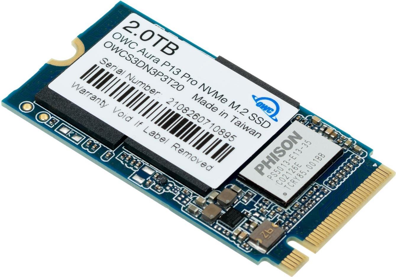 OWC 2.0TB Aura P13 Pro M.2 2000 GB PCI Express 3.1 3D TLC NAND NVMe (OWCS3DN3P3T20) von OWC