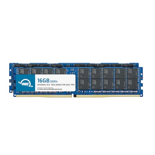 OWC - 32GB Memory Upgrade Kit - 2 x 16GB PC23400 DDR4 ECC-R 2933MHz RDIMMs für Mac Pro 2019 Modelle von OWC