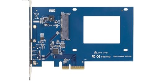 OWC Accelsior S - 2,5-Zoll-SATA-6G auf PCIe-Adapterkarte für Mac Pro (2006-2012), Mac Pro (Ende 2019 - aktuell) und PC von OWC